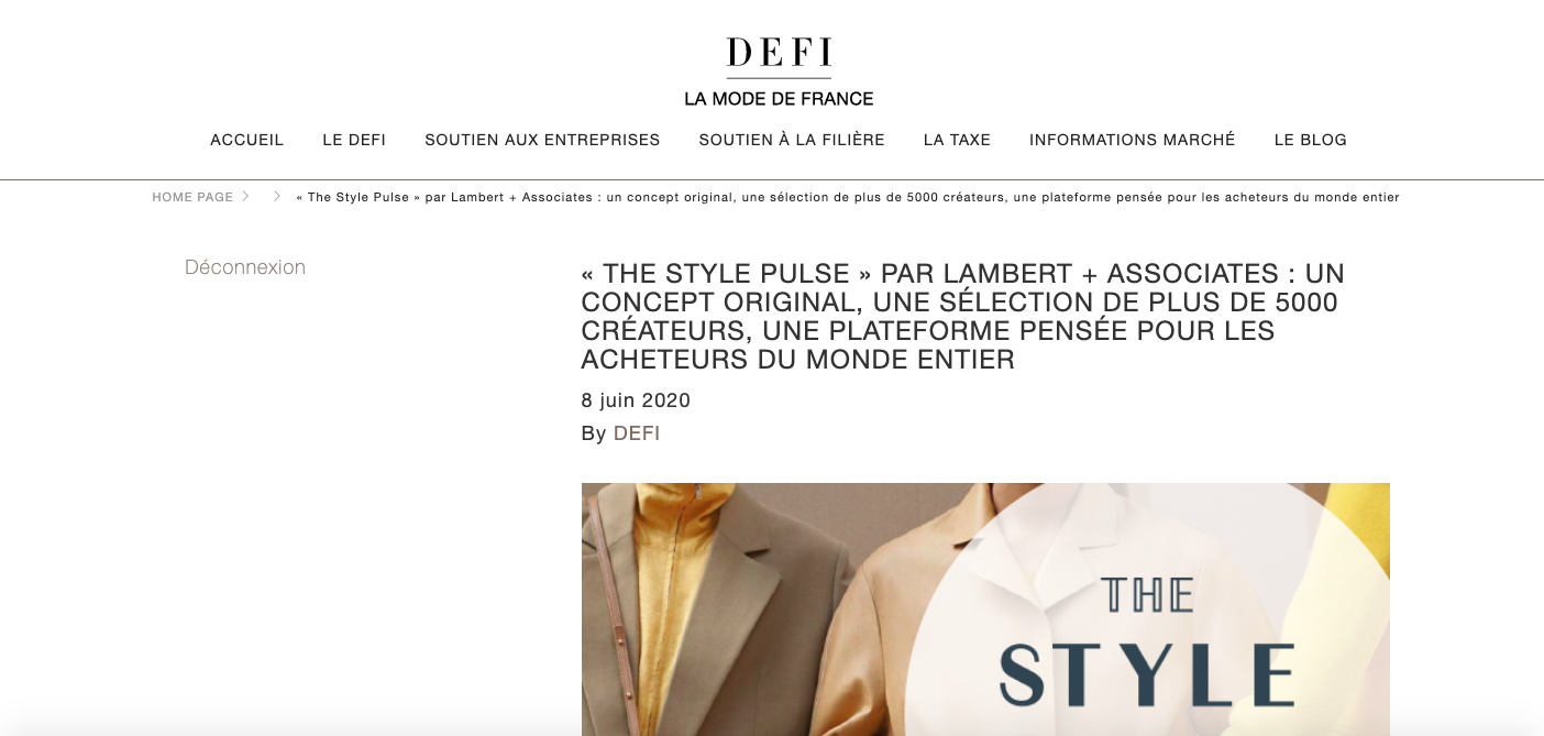 The Style Pulse - We curate, you discover - B2B fashion sourcing